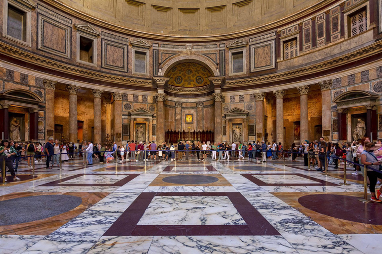 Pantheon selfguided tour with interactive Audio App