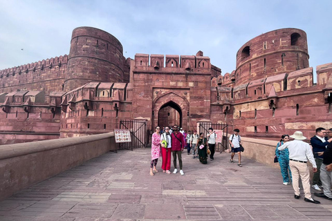 Agra: Taj Mahal, Fort and Baby Taj Tour with Pick-up & Drop Private Tour - Without Entrance Fees
