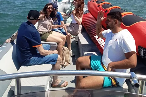 Bari: Boat tour (RHIB) on the suggestive seafront of Bari