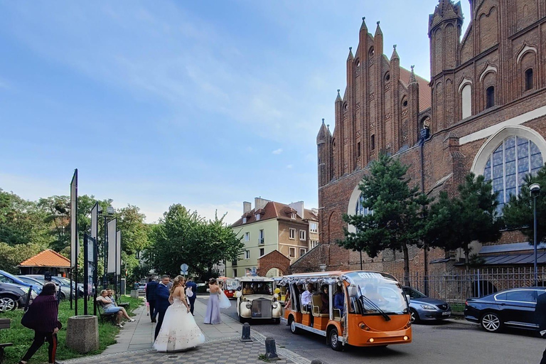 Gdansk: City Tour Golf Cart Main & Old City Sightseeing Tour Group Shared Regular Tour From Meeting Point