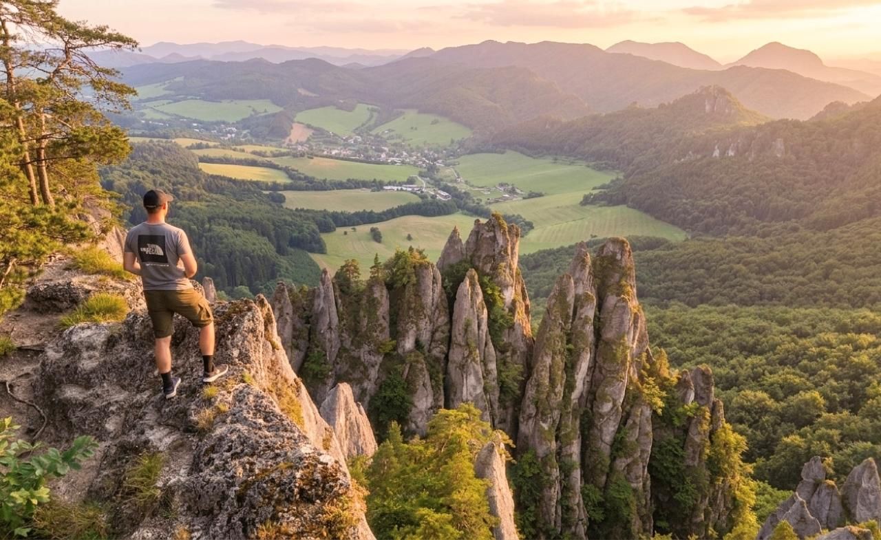 Ab Bratislava: Private Wanderung in den Súľov-Felsen mit einem Guide