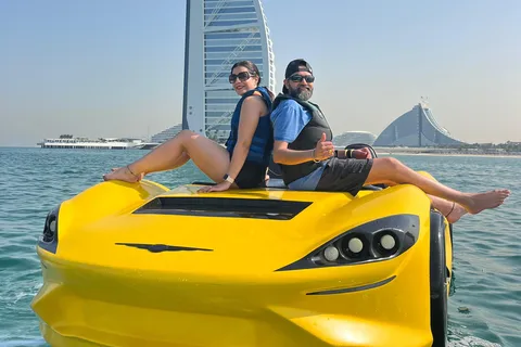 Dubai: Dubai Marina Jetcar-Fahrt