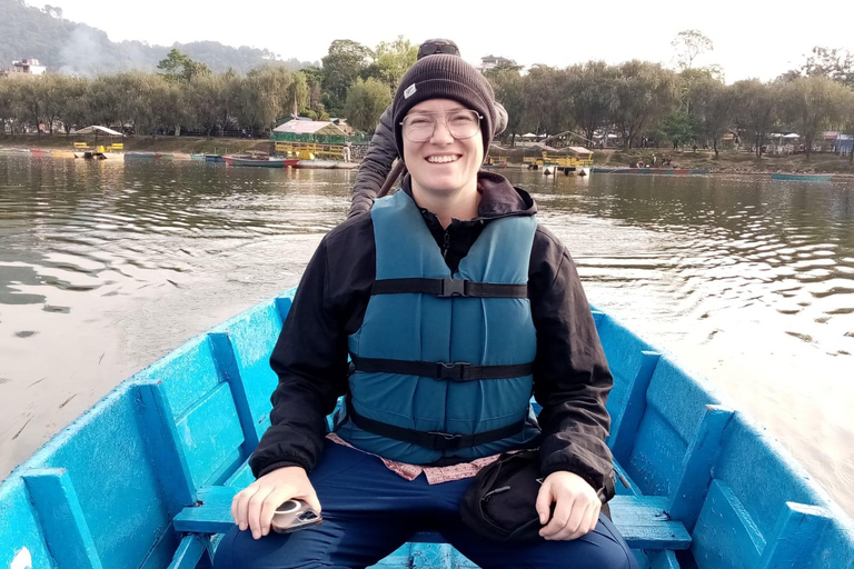 Day Hiking Sarangkot to World Peace Stupa from Lakeside