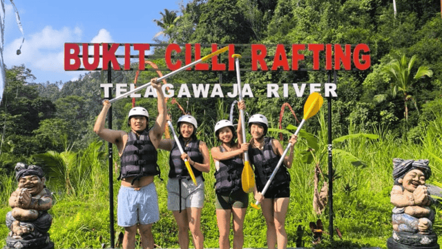 Bali: Telaga Waja Rafting, Sidemen Trek & Coffee Tour