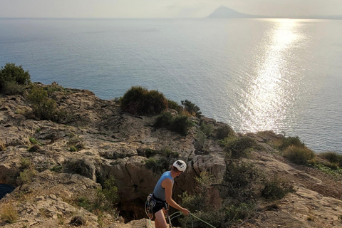 Alicante: Guided climbing "Parle" route