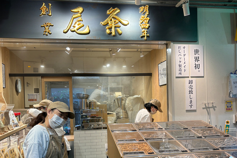 Tokyo: Tour guidato del mercato del pesce di Tsukiji con degustazioni