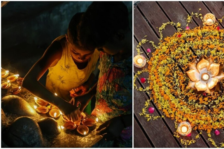 Same Day Agra Delight: Taj Mahal Tour & Diwali Celebration Tour with Transportation and Guide only