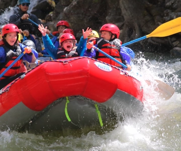 Big Sky: Half-Day Gallatin River (Class II-IV) Rafting Trip