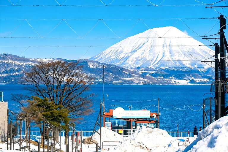 Sapporo: Lake Shikotsu Ice Festival, Noboribetsu & Lake Toya Private Sightseeing Tours