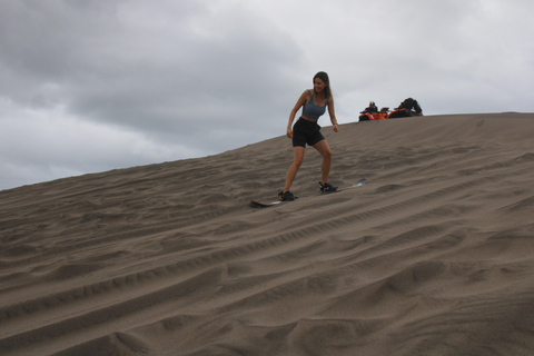 La Paz: ATV quad + sandboarding on the Mogote dunes La Paz: ATV + sandboarding on the Mogote dunes