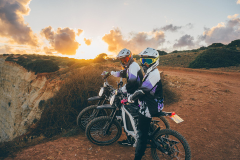Lagos, Algarve: Adventure Tours on Surron Electric Dirtbikes Golden Cliffs Tour