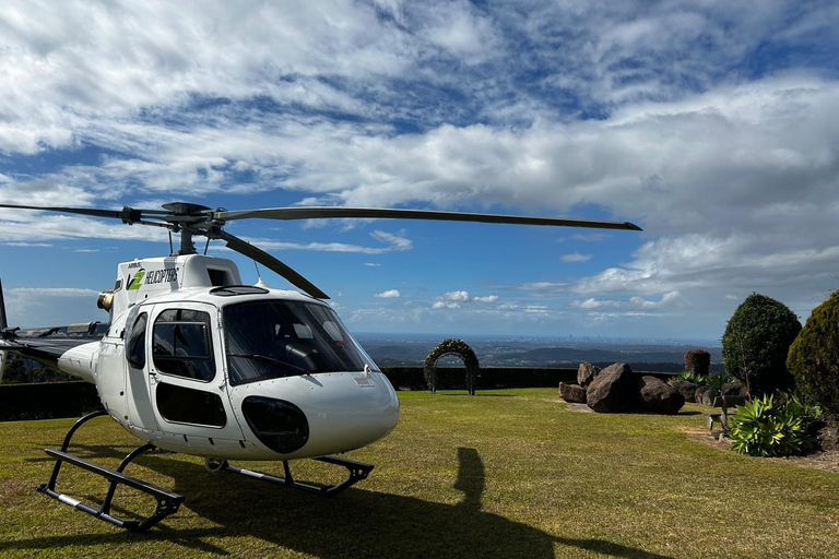 Helicopter Pub Crawl Along the Gold Coast Hinterland