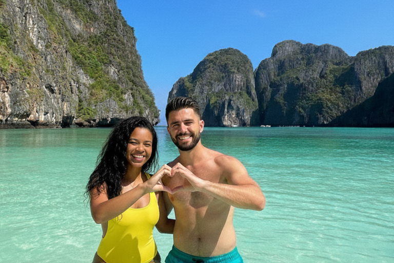 Krabi: Phi Phi Day Tour for First-Time Visitors + Pickup