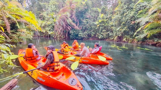 Visit Krabi kayaking and swimming clongrood Tour in Railay Beach