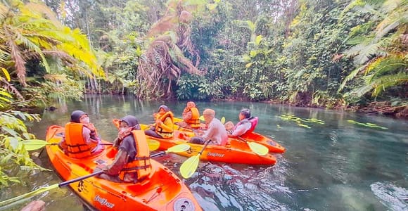 Kayaking and Swimming Klongrood