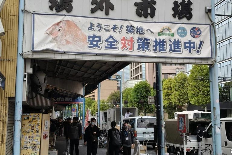 Tokio: wycieczka kulinarna po targu Tsukiji z degustacją