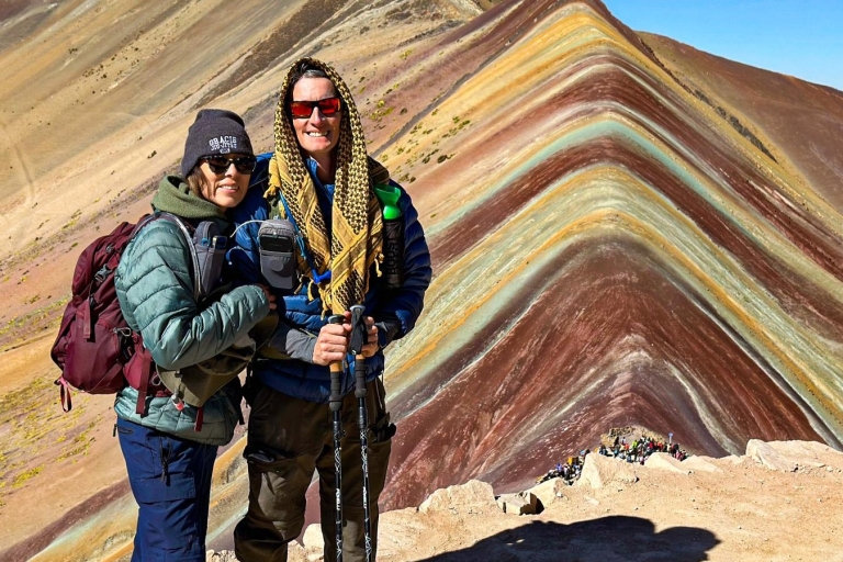 Depuis Cusco : Excursion d'une journée à Rainbow Mountain Vinicunca Color