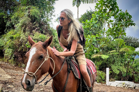 From San José: Sarapiquí Zipline, Horse Ride & Lunch