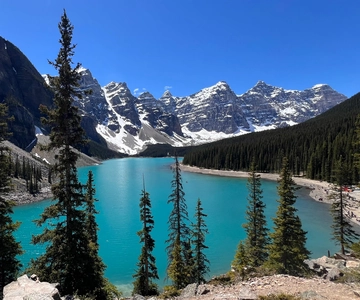 Lago Moraine (canoagem opcional) Lago Louise, Lagos Vermilion