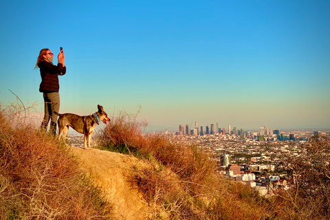 Hollywood: Walking and Hiking Sunset Tour & LA Skyline Views Hollywood: Walking and Hiking Sunset Tour with Scott & Blue
