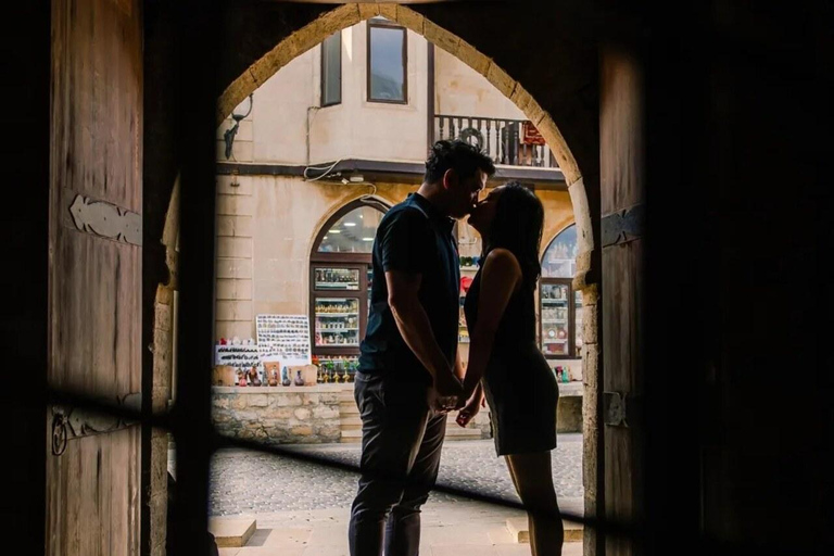 جلسة تصوير خاصة لمدينة باكو القديمة