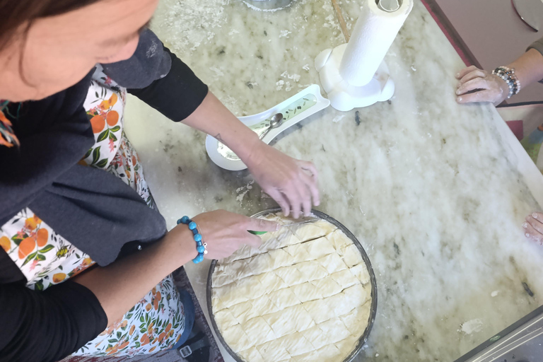 Rustic cooking day at Bodrum country home