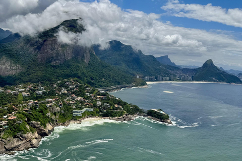 Helicopter flight in Rio de Janeiro