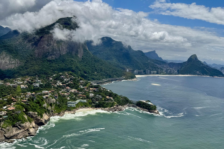 Helicopter flight in Rio de Janeiro