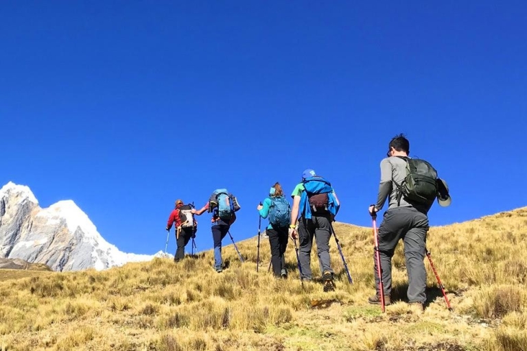 Desde Huaraz: Mini senderismo Huayhuash 4 días