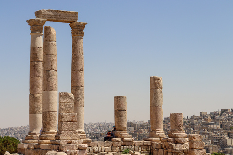 1 journée d'excursion privée à Amman, Jerash et au château d'AjlounCircuit de 1 jour : Amman , Jerash , Ajloun