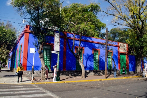 Mexico City: Frida Kahlo Museum Ticket with Digital Guide Museum Ticket with Anahuacalli Museum and Handicraft