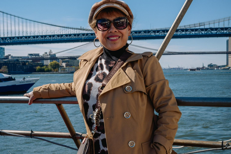 NYC Skyline &amp; Statue of Liberty Sightseeing Cruise90 minuten durende rondleiding