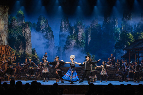 Zhangjiajie: Charming Xiangxi Show Tickets Zone A Ticket & Private Round-Trip Hotel Transfers