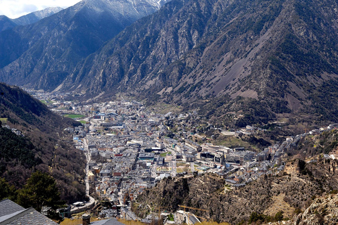 Luxury Tour Andorra with snow driving course from Barcelona