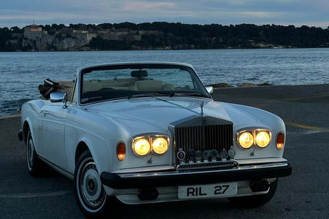Private Rolls-Royce Corniche tour on the French Riviera Private tour in a Rolls-Royce Corniche on the French Riviera