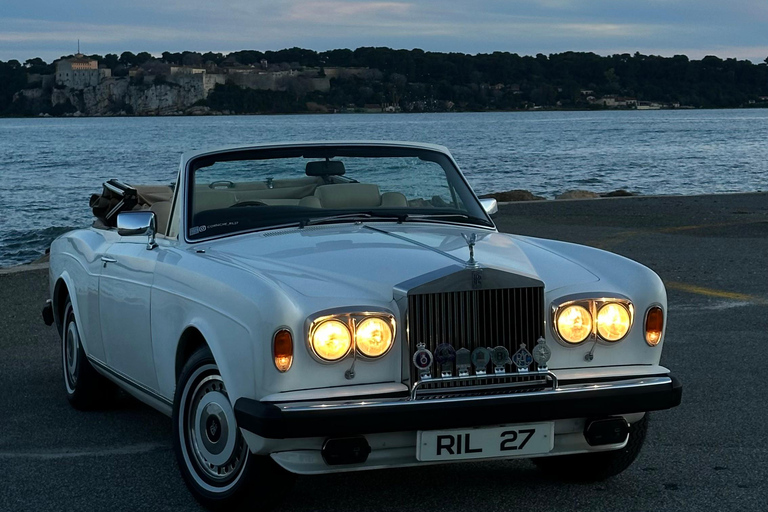 Private Rolls-Royce Corniche tour on the French Riviera Private tour in a Rolls-Royce Corniche on the French Riviera