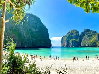 Krabi: Phi Phi i 4 wyspy: wycieczka łodzią o zachodzie słońca