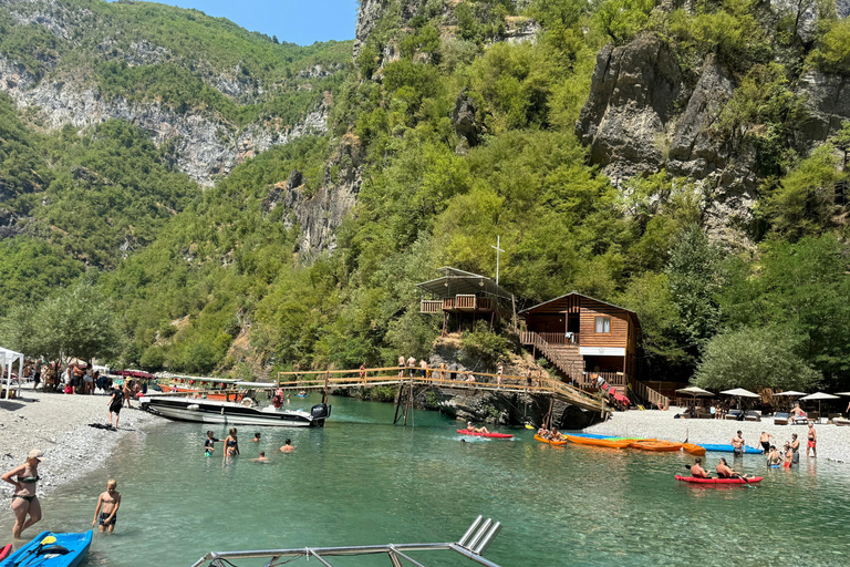 From Durres/Golem: Shala River and Komani Lake Day Trip