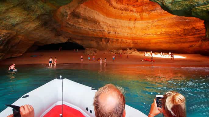 From Lagos: Benagil Sea Caves Tour with a Local Guide