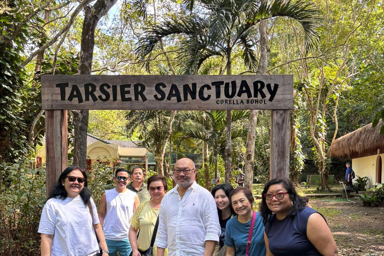 Bohol: Tour condiviso delle colline di cioccolato, dei tarsi e del fiume Loboc