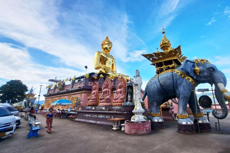 Chiang Mai: Chiang Rai gyllene triangeln och Laos båttur