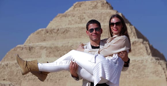 Cairo: Pyramids, Memphis, Sakkara day trip