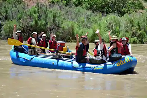 Colorado River Rafting: Afternoon Half-Day at Fisher Towers