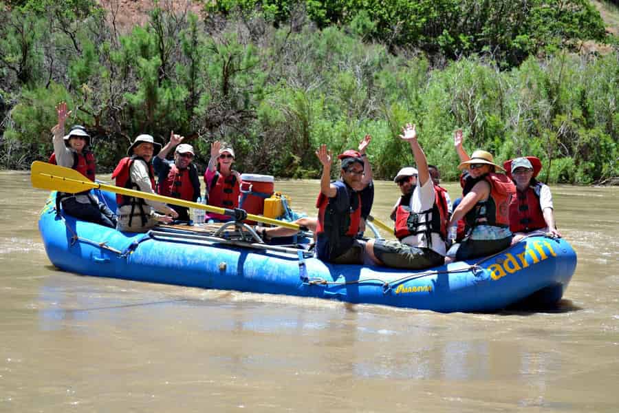 Colorado River Rafting: Halbtag am Nachmittag bei Fisher Towers. Foto: GetYourGuide