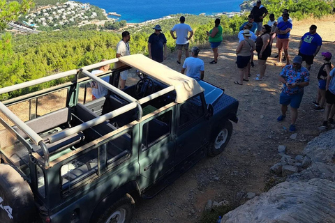 Bodrum: Jeep Safari with Turtle Lake Visit & Lunch
