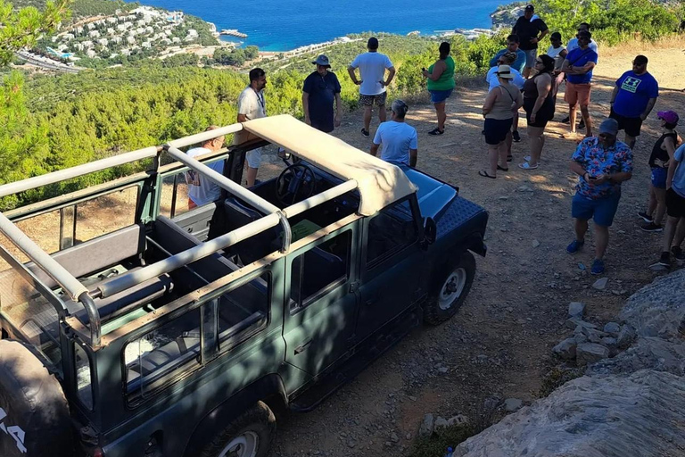 Bodrum: Jeep Safari with Turtle Lake Visit & Lunch