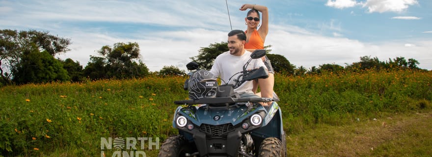 Visite guidée en quad à El Salto de Malacatiupan