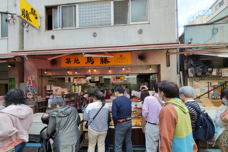 Visite culinaire du marché de Tsukiji - 3 heures