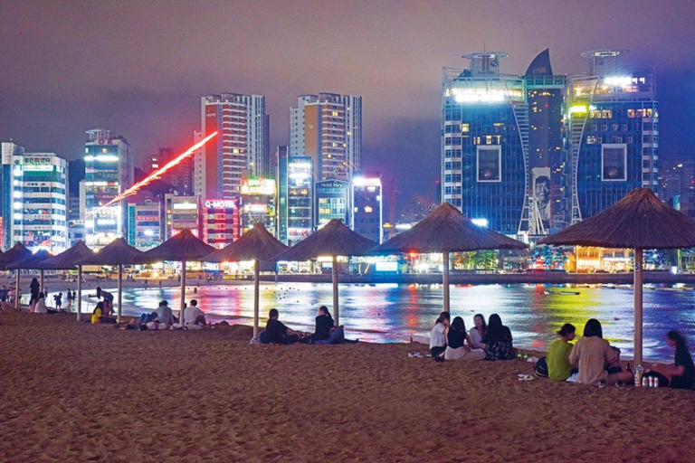 Busan: Night Tour with Gamcheon Village &amp; Gwangalli Beach