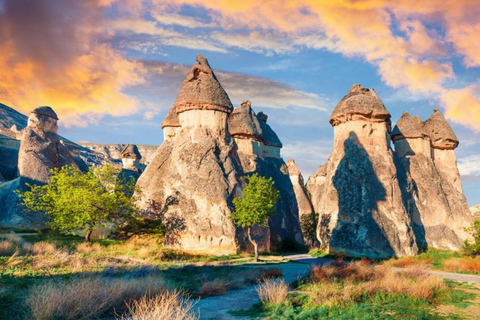 Istanbul: 2-Day Cappadocia Trip with Flights & Cave Hotel From Cappadocia: Green Tour with Small Group and Lunch